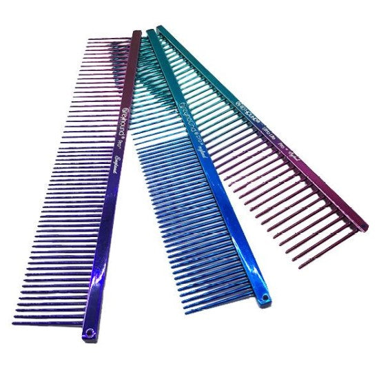 BEAUTY  Two-Tone  |  7.875" Fine / Medium Coarse Comb