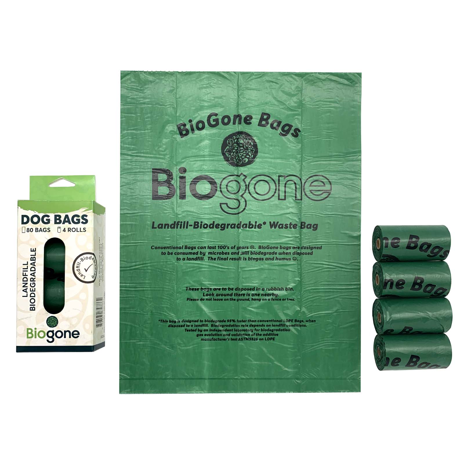 Bio-Gone Biodegradable Dog & Cat Poo Bags