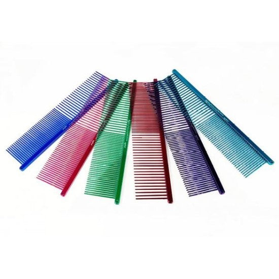 BRUTE  Candy  |  7.625" Fine / Medium Coarse  Long Tine Comb