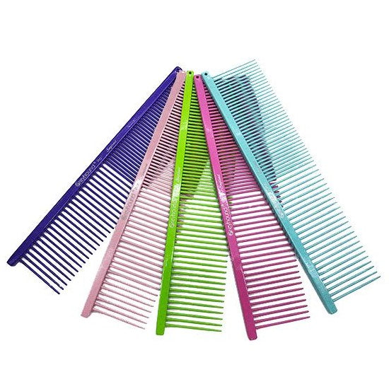 BRUTE  Sparkle  |  7.625" Fine / Medium Coarse  Long Tine Comb