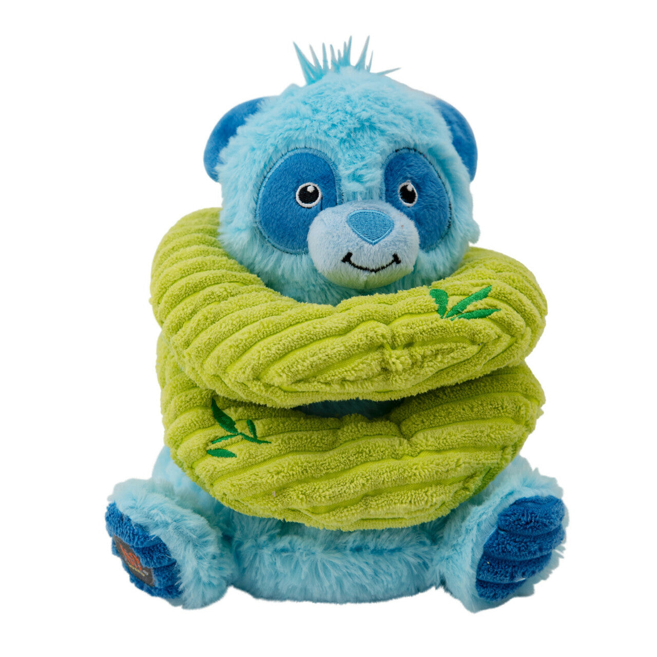 Charming Pet Ringamals  Panda  |  Plush Puzzle Squeaky Dog Toy