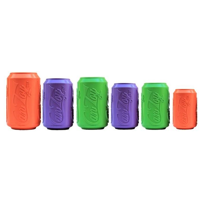 SodaPup Can Treat Dispenser  |  Durable Rubber Dog Chew Toy