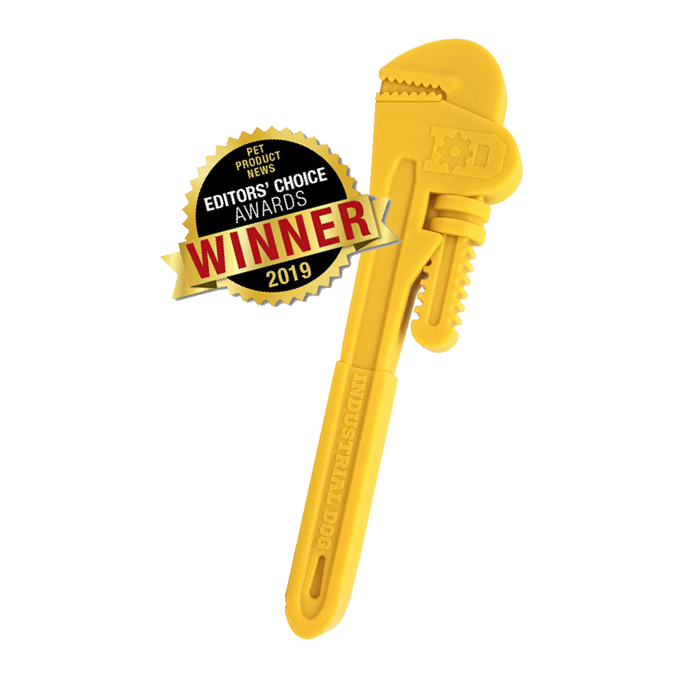 Industrial Dog Nylon Pipe Wrench  |  Ultra Durable Nylon Dog Chew Toy