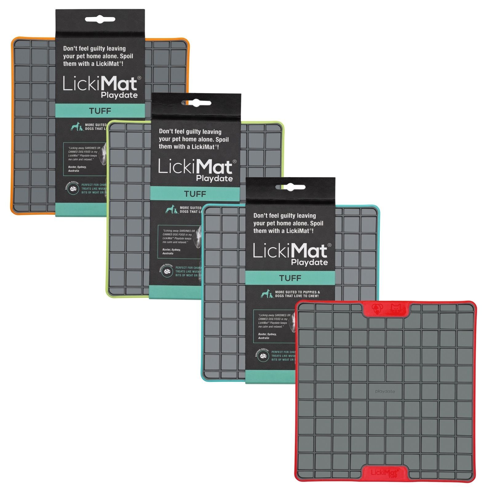 LickiMat®  Tuff™ Playdate™  |  Enrichment Licking Mat
