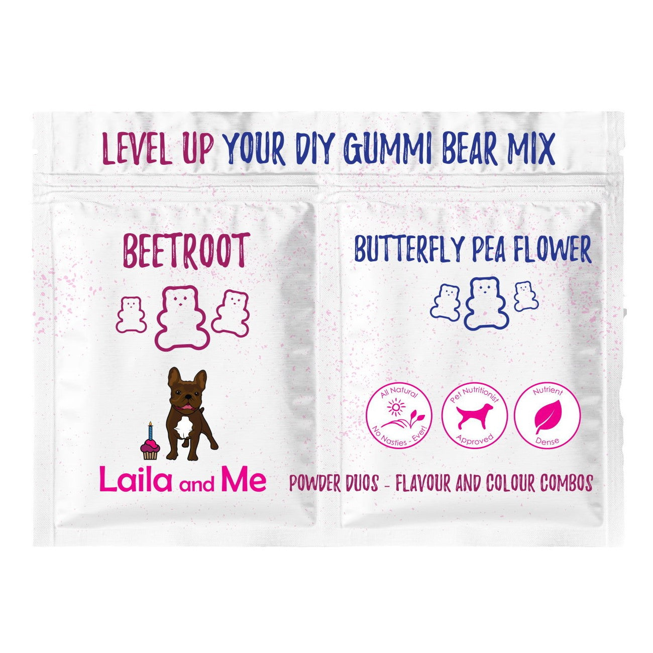 Laila & Me Natural Colour Duo for Gummies