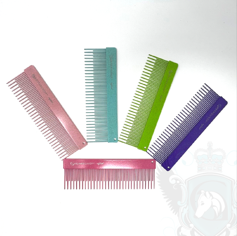 MONSTER SHARK  Sparkle  |  7" Wide Back  Long Tine Combs