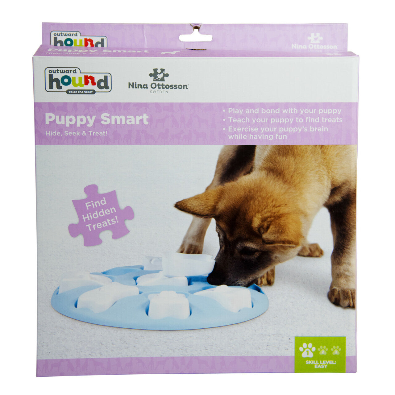 Nina Ottosson Smart for Puppies  |  Interactive Puzzle Toy