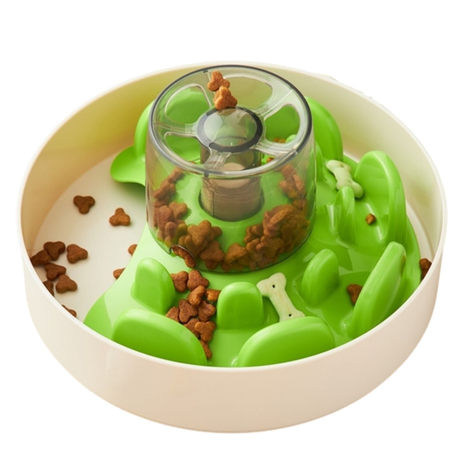 SPIN Slow Feeder  UFO Maze  |  Interactive Feeding Bowl