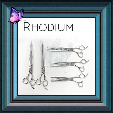 ONYX Rhodium Series  |  Grooming Shears