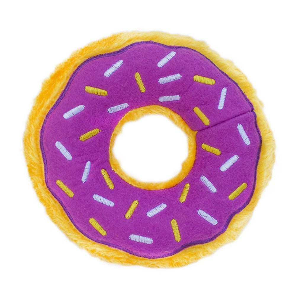 ZippyPaws Holiday Donutz  |  Squeaky Plush Toy