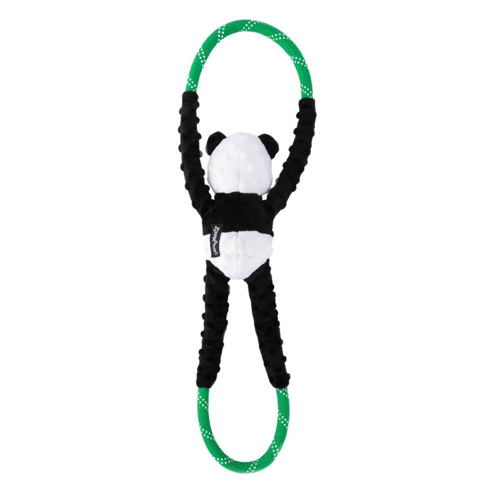 ZippyPaws RopeTugz  Panda  |  Rope Tug Toy
