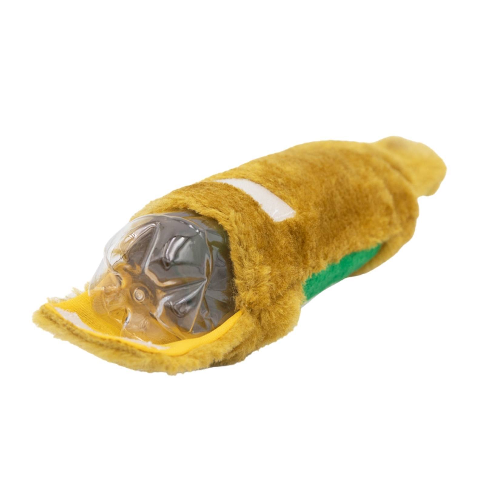 ZippyPaws Happy Hour Crusherz  Beer Bottle Toys  |  Plush Squeaky Bottle Toys