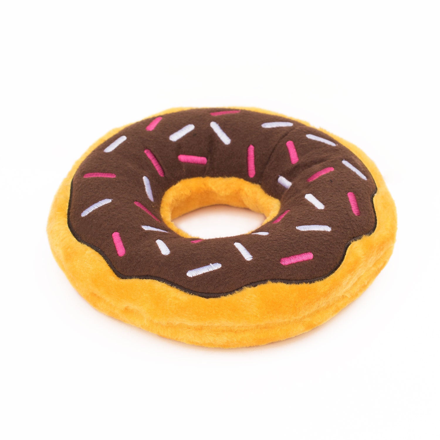 ZippyPaws Jumbo Donutz  |  Squeaky Plush Toy