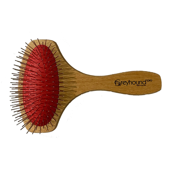 GREYHOUND Pin Brush Medium Triangle  Short Pin