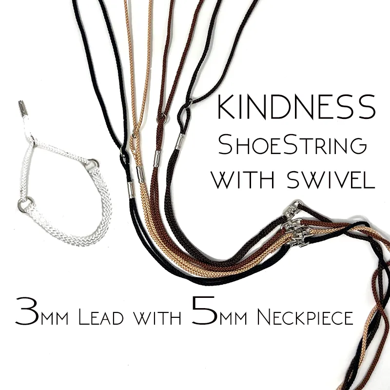 Kindness Braided Shoestring Show Leads
