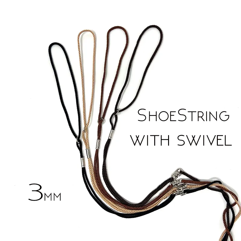 Braided Shoestring Show Leads