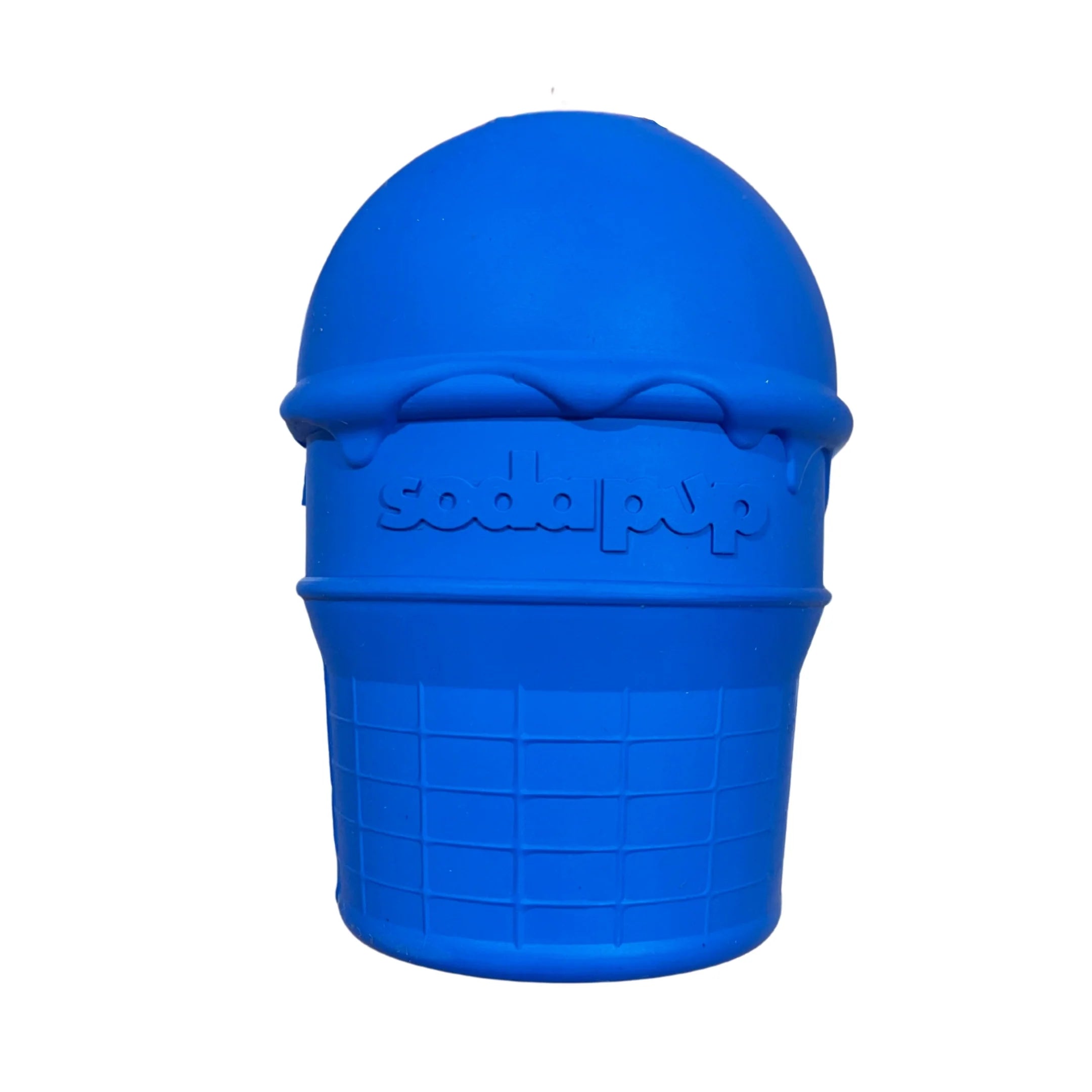 SodaPup Ice Cream Cone Treat Dispenser  |  Durable Rubber Dog Chew Toy