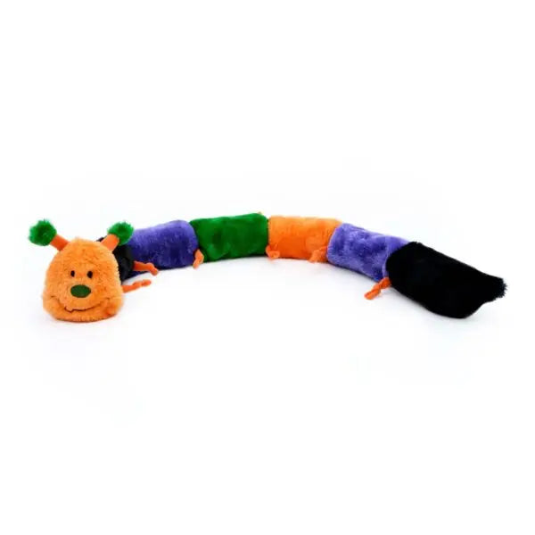 ZippyPaws Halloween Deluxe Caterpillar  |  Squeaky Plush Toy