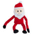 ZippyPaws Holiday Crinkle  Santa  |  Crinkle Squeaky Plush Toy