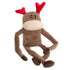 ZippyPaws Holiday Crinkle  Reindeer  |  Crinkle Squeaky Plush Toy
