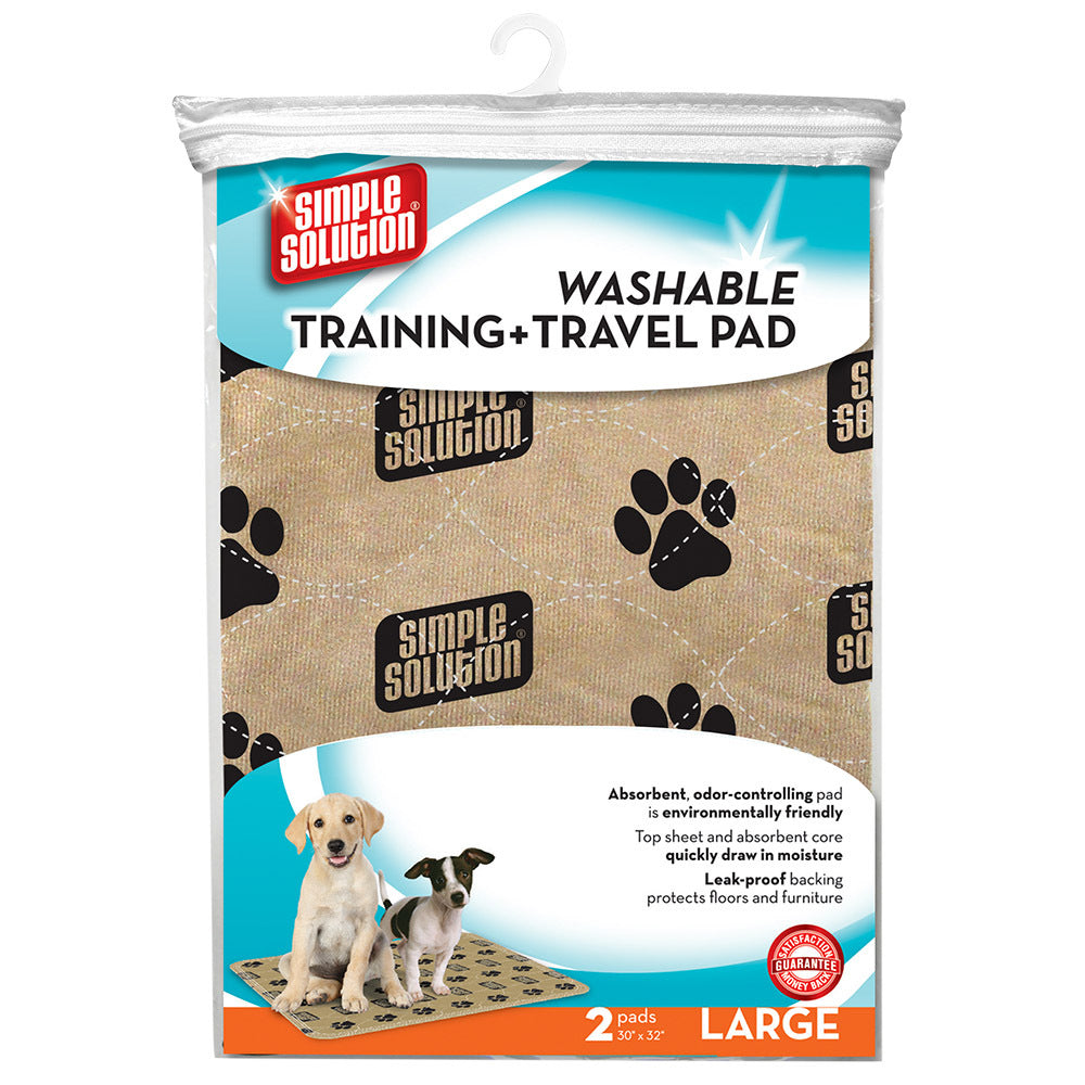 Simple Solution Washable Training & Travel Pad 2Pk