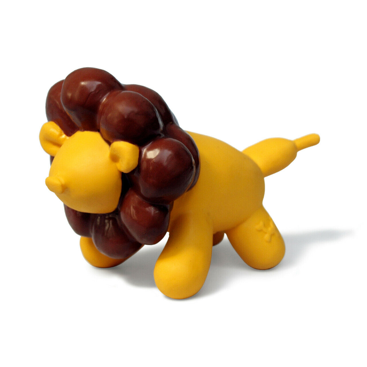 Charming Pet  Yellow Balloon Lion  |  Latex Squeaky Dog Toy