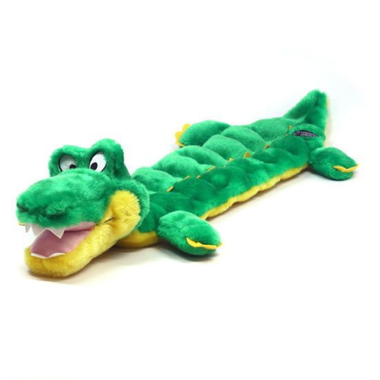 Outward Hound Squeaker Mat Gator  Large  |  Squeaky Plush Toy