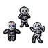 Fringe Studio PetShop Skeleton Boos  |  Mini Squeaky Plush Toy Set