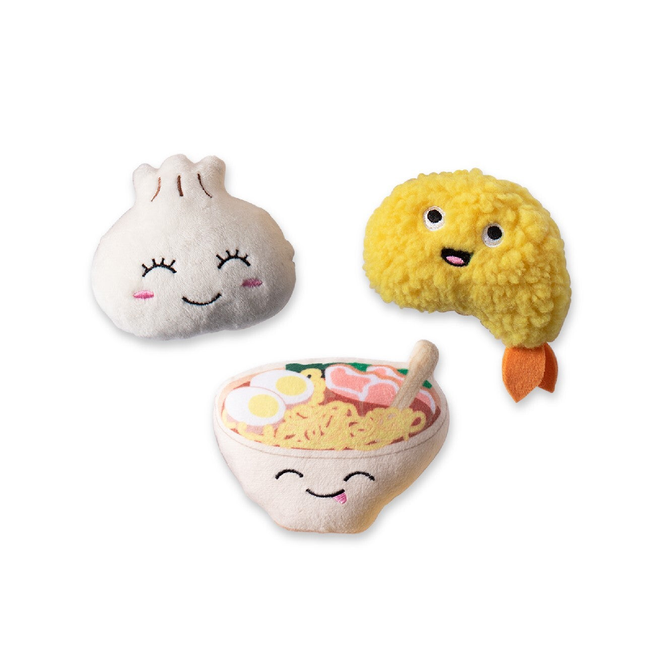 Fringe Studio PetShop Soy Into You  |  Mini Squeaky Plush Toy Set