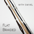 Flat Braided Show Leads