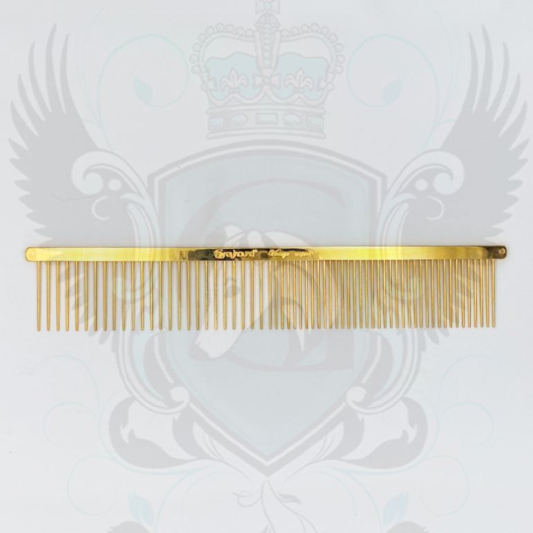 VINTAGE  Limited Edition 22 Carat Gold Plated  |  7.875" Comb