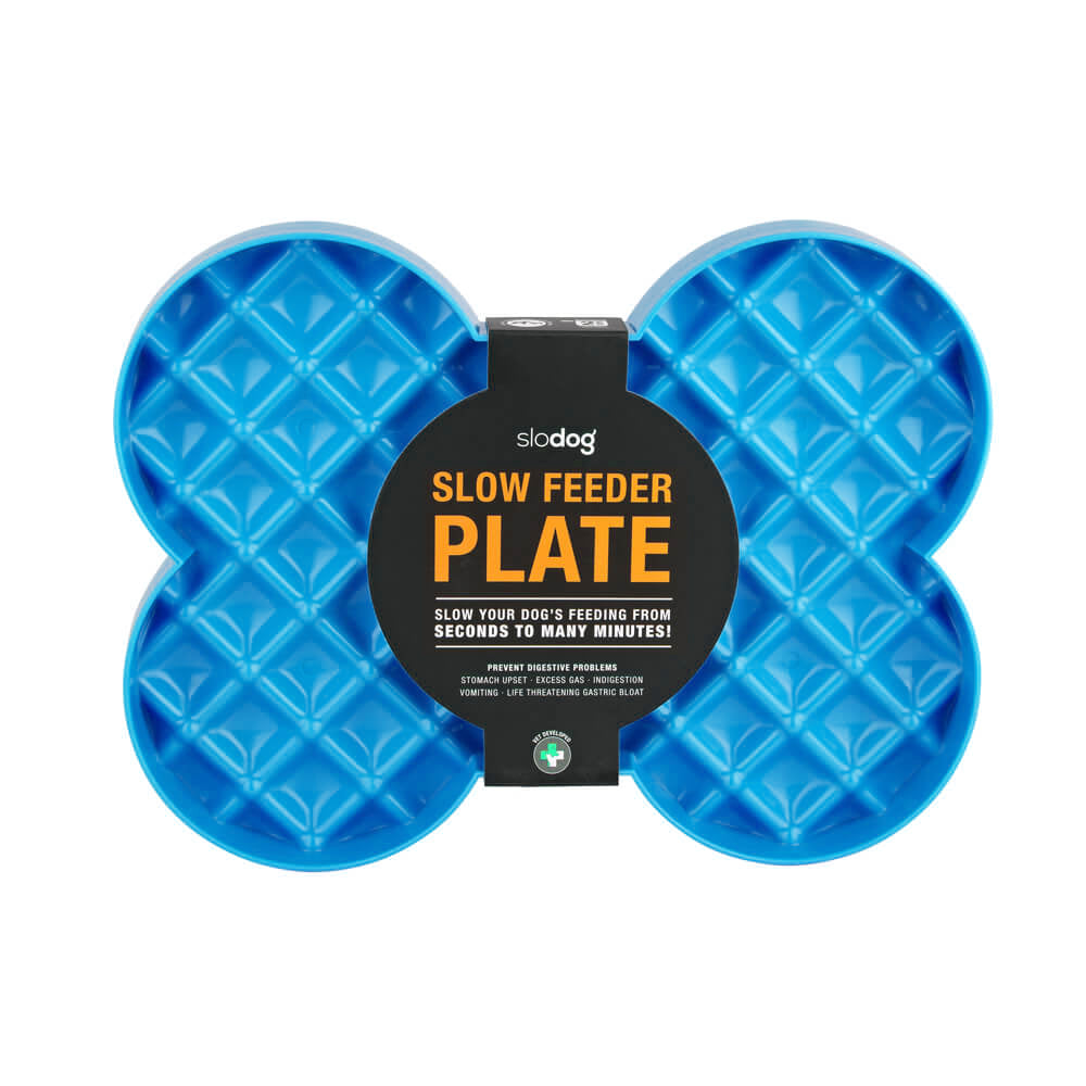 SloDog Slow Food Plate  |  Enrichment Feeding Plate