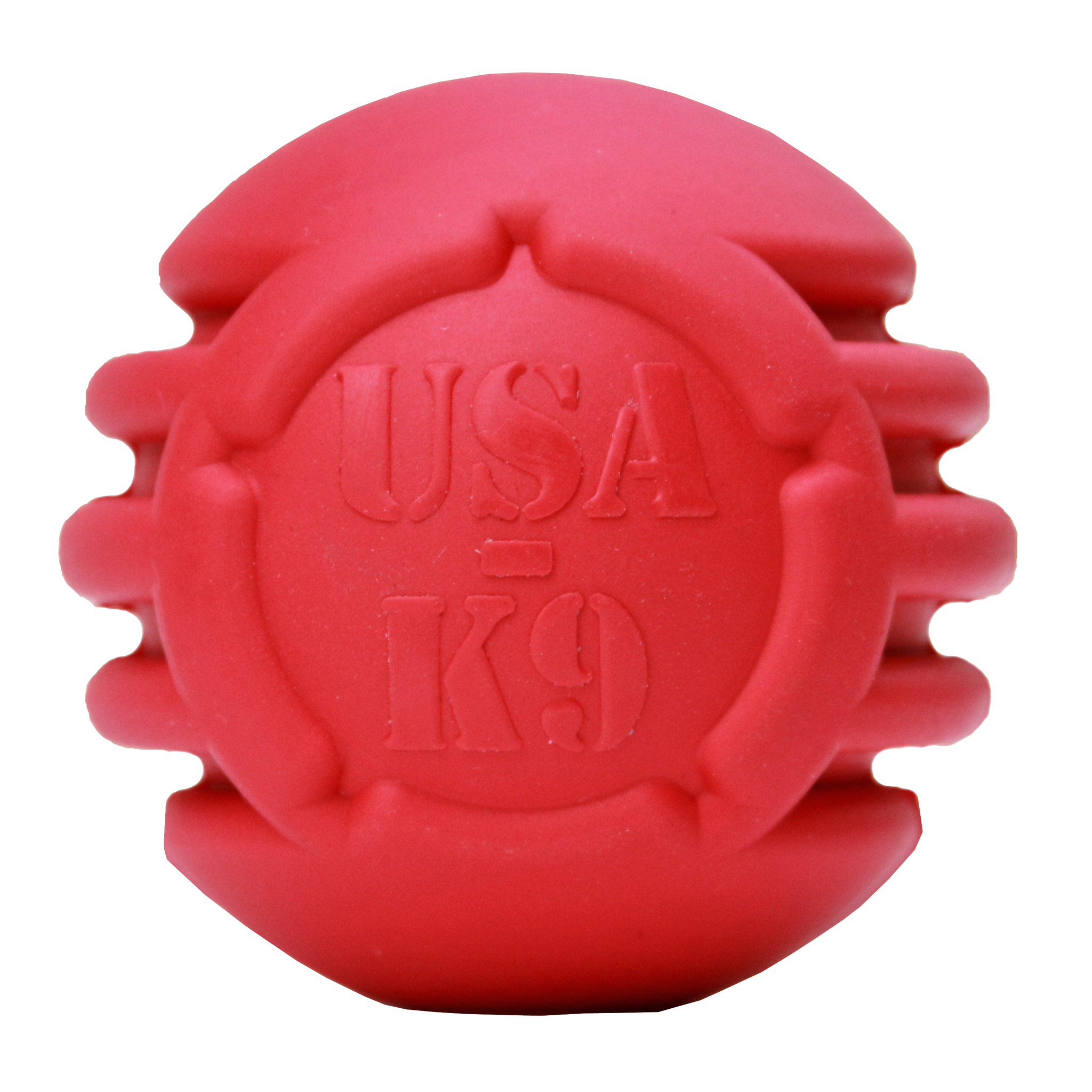 USA-K9 Stars and Stripes  |  Durable Rubber Dog Ball