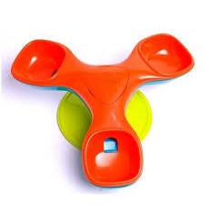 Outward Hound Triple Treat Totter  |  Interactive Puzzle Toy