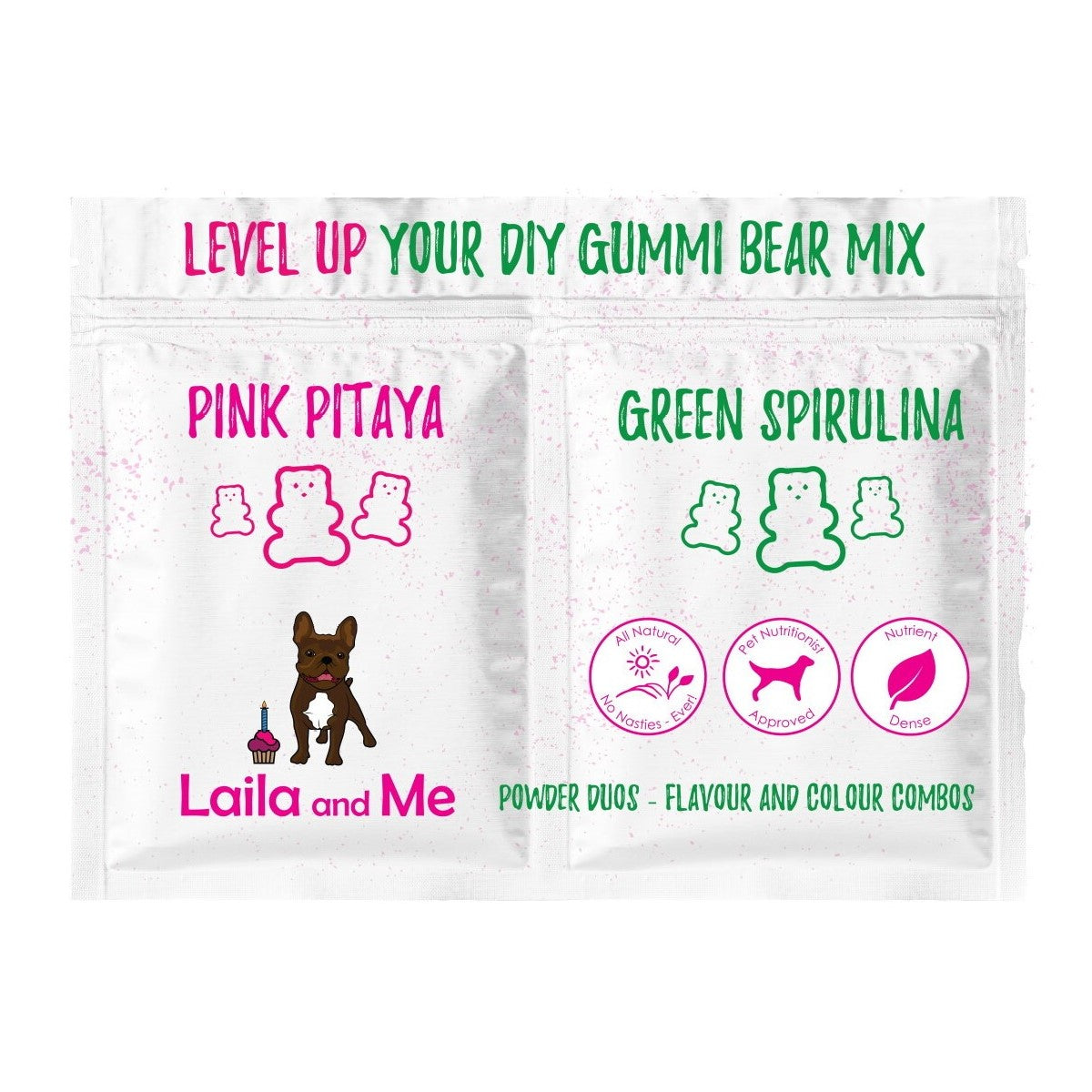 Laila & Me Natural Colour Duo for Gummies