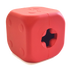 MuttsKickButt Roll Of The Dice Treat Dispenser  |  Durable Rubber Dog Chew Toy