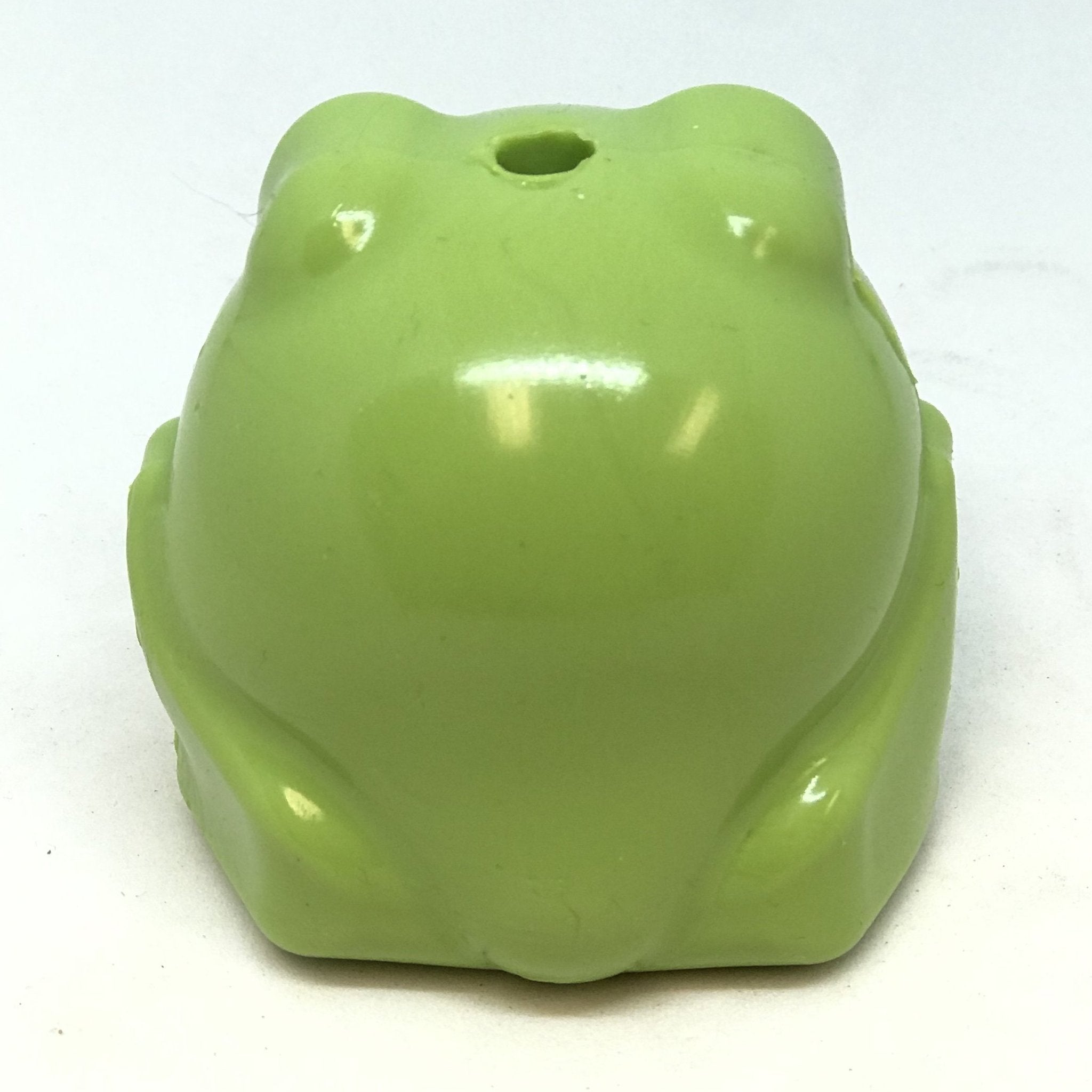 MuttsKickButt TPE Bullfrog Medium Treat Dispenser  |  Durable Synthetic Rubber Dog Chew Toy