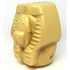 MuttsKickButt TPE Doggie Pharaoh Treat Dispenser  |  Durable Synthetic Rubber Dog Chew Toy