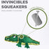 Outward Hound Xtreme Seamz  Alligator Medium  |  Squeaky Plush Toy