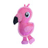 Outward Hound Fire Biterz  Flamingo Small  |  No-Stuffing Durable Squeaky Toy