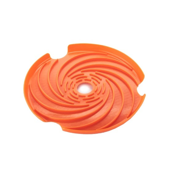 SPIN 2-in-1 Slow Feeder & Lick Pad Frisbee  |  Interactive Feeding Mat