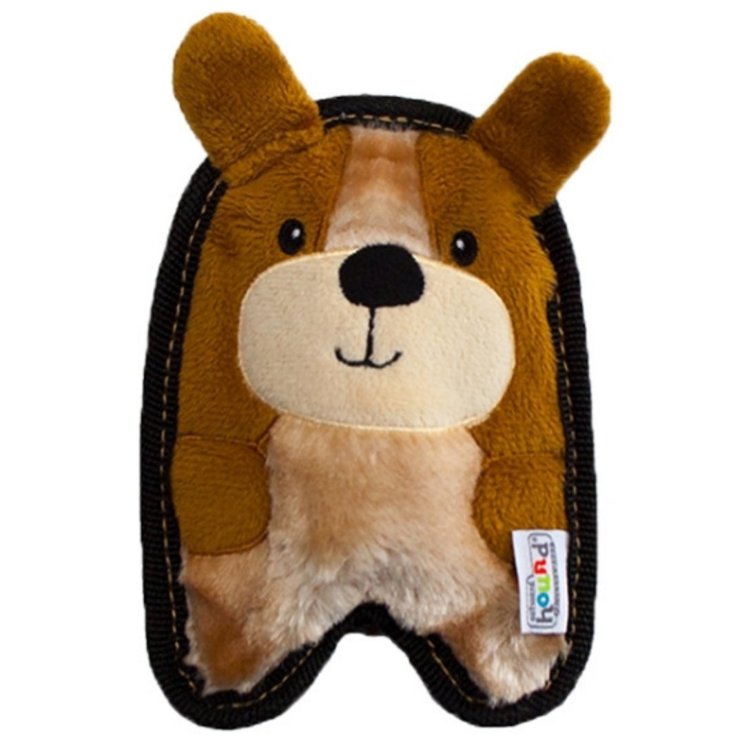 Outward Hound Mini Invincible  Puppy  |  No-Stuffing Squeaky Plush Toy