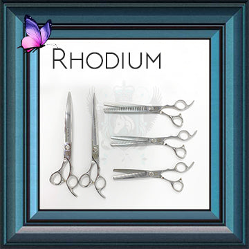ONYX Rhodium Series  |  Grooming Shears