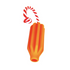 SodaPup Rocket Pop Reward Toy  |  Durable Rubber Dog Chew Toy