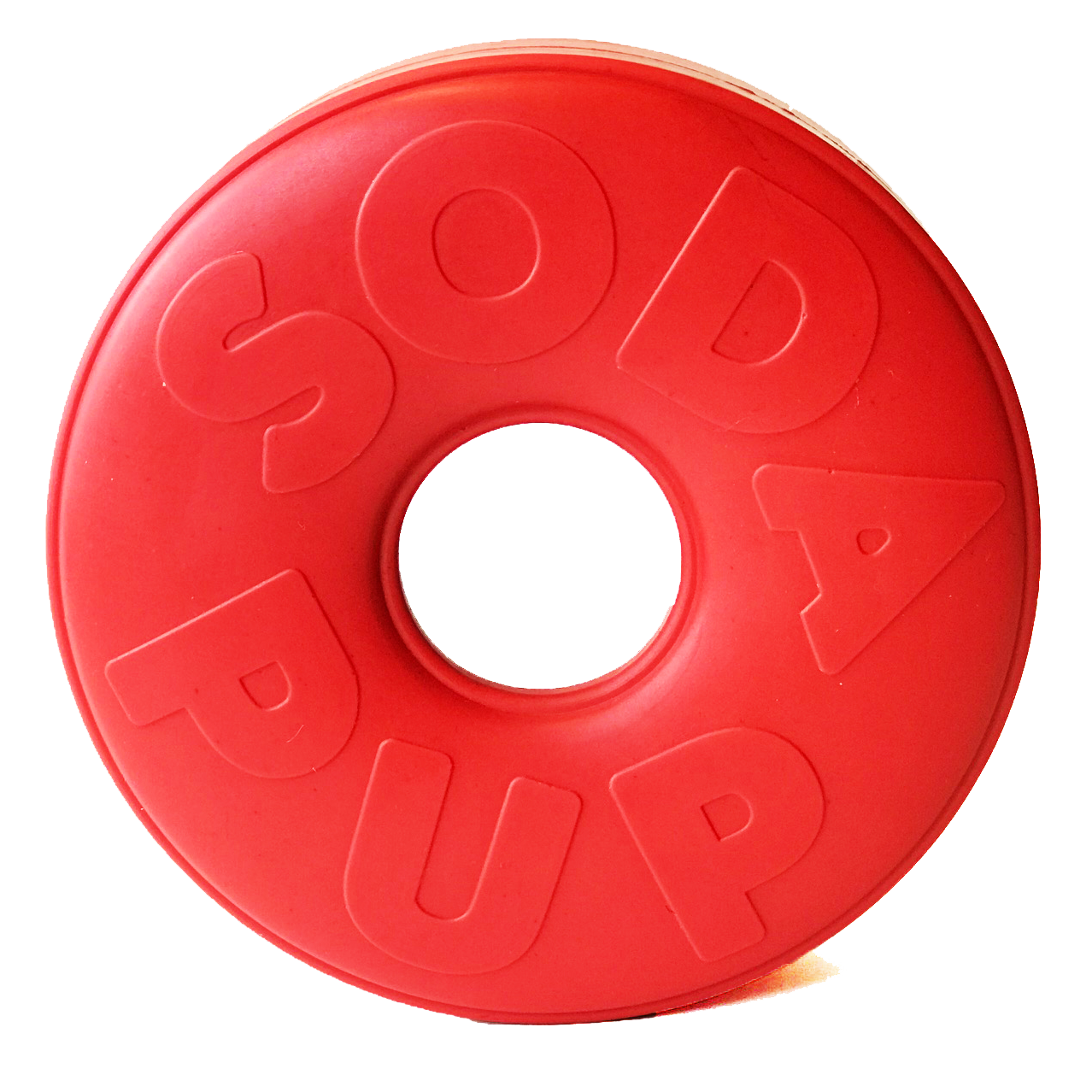 SodaPup Life Saver  |  Durable Rubber Dog Chew Toy