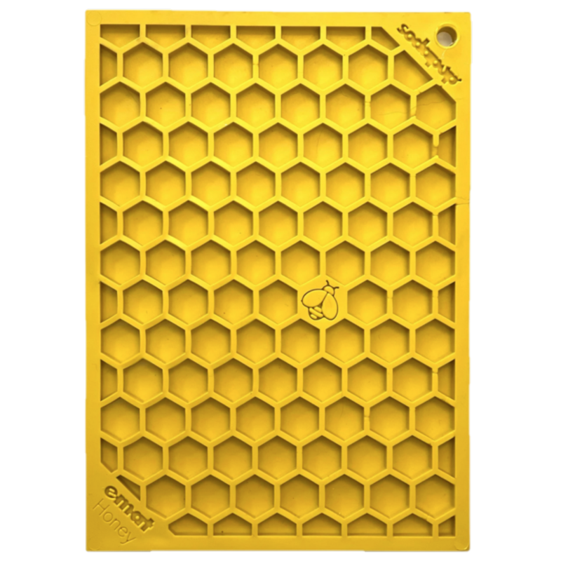 SodaPup Emat Honeycomb  |  Enrichment Licking Mat