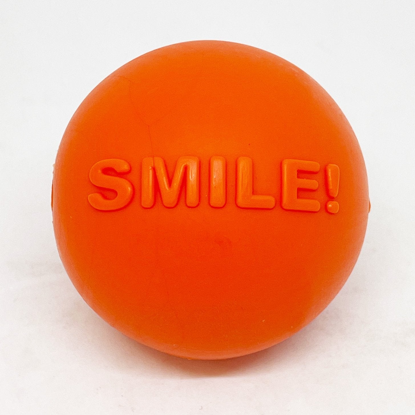 SodaPup TPE Smile  |  Durable Synthetic Rubber Dog Ball