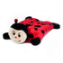 ZippyPaws Squeakie Pad  Lady Bug  |  No-Stuffing Squeaky Plush Toy