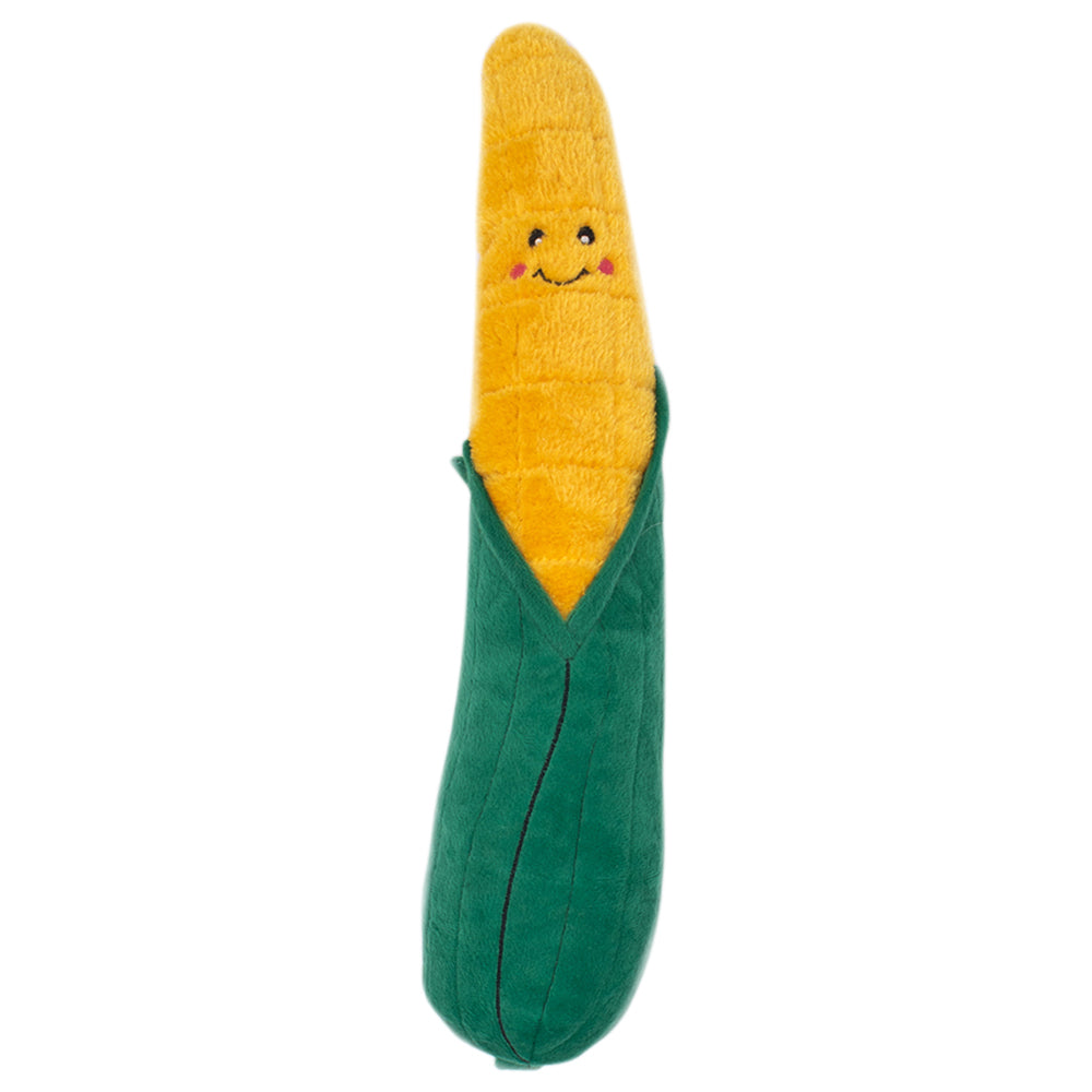ZippyPaws Jigglerz  Corn  |  Shakeable Squeaky Plush Toy