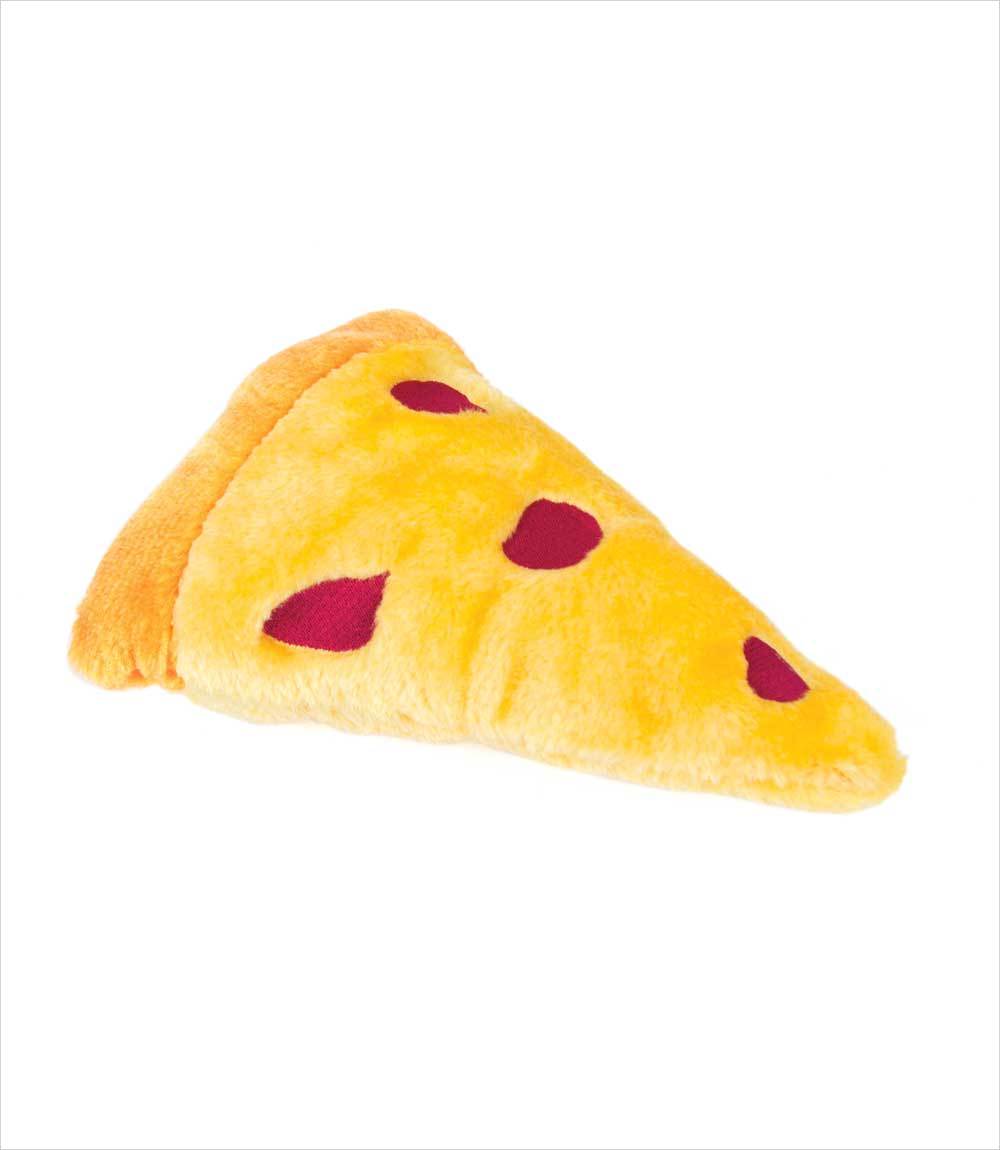 ZippyPaws NomNomz  Pizza Slice  |  Squeaky Plush Toy